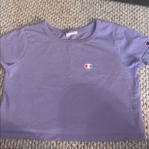 Cropped champion tee